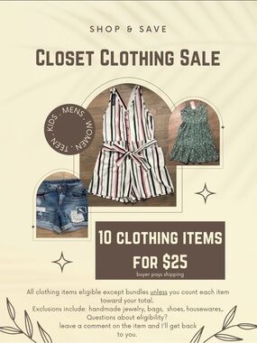 10 piece bundles